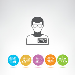 business management icons