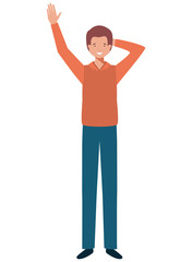 young man avatar character