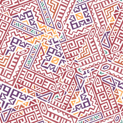 Creative Vector Geometric Seamless Pattern