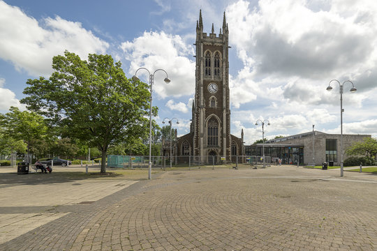 Scunthorpe Lincolnshire  Church Square 