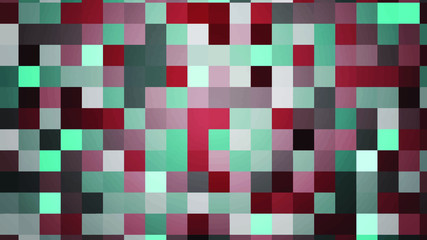 Background of squares. Different shades. With color and light transitions.