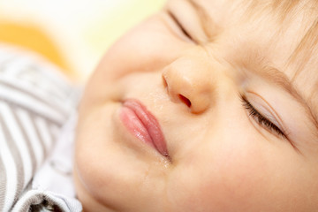 Children. Baby girl. Portrait. Cute