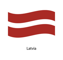 Latvia flag background