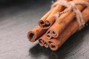 spice cinnamon close-up