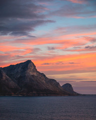 Fototapeta premium Cape Town Mountain ranges