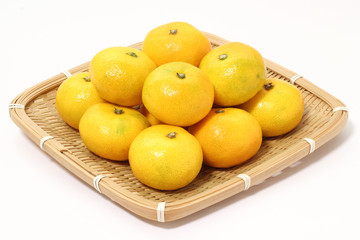 早生みかん_ザル