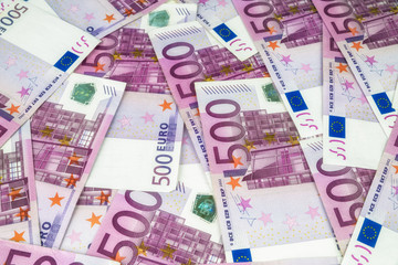 500 euro money banknotes