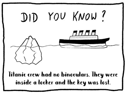 Titanic ship fact - did you know trivia series