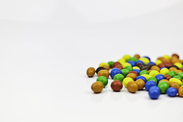 Obraz premium Multicolored candy peanut