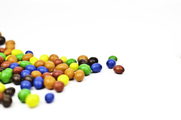 Obraz premium Multicolored candy peanut