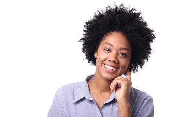 Beautiful afro woman