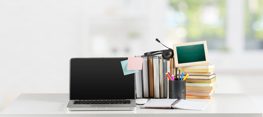 Modern creative workspace.