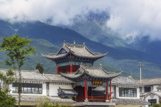 China, Yunnan, Dali, Pagoda