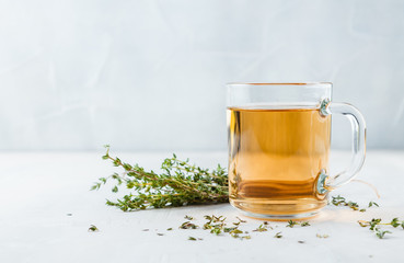 Thyme herbal tea