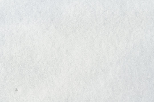 Closeup of snow for winter or Christmas background