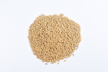 close up of feed for hen