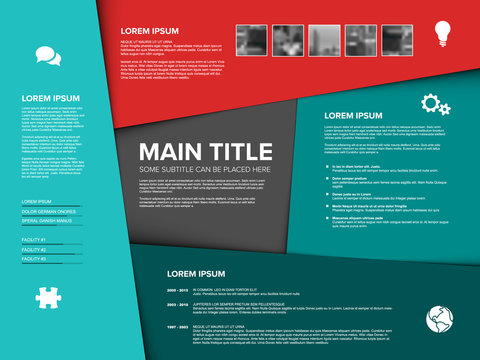 Vector Multipurpose Infographic template