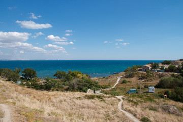 Fototapeta na wymiar coast of Crimea
