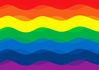 Abstract background colorful with curves lines and gradient.