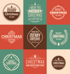 Christmas Label Set