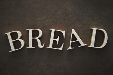 Obraz premium Word bread background 