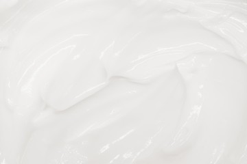 White cream texture, organic background