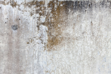 texture old cement wall with drips