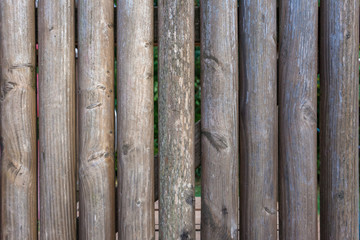 Texture, background, fence from forest, light wood