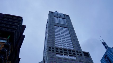 Obraz premium blue Melbourne skyscraper