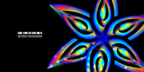 Geometric colorful abstract background