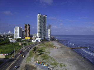 Cartagena de indias, panorámica de playas de Marbella