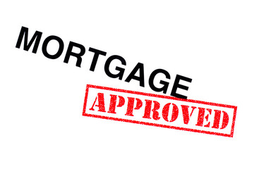Fototapeta na wymiar Mortgage Approved