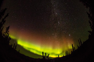 アラスカのオーロラ Aurora Alaska 