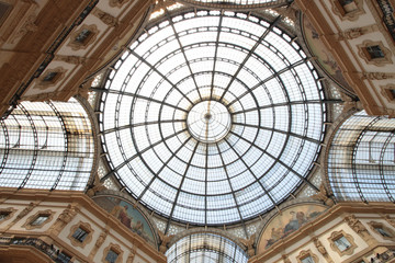 Galleria Vittorio Emanuele II  is one of the world's oldest shopping malls. It was designed in 1861 and built by architect Giuseppe Mengoni between 1865 and 1877.