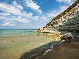 Corfu Island and Ionian sea