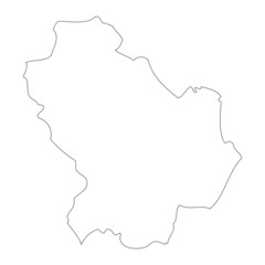 Map of Basilicata, Italy