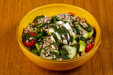 Salad with vegetables