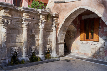 Obraz premium Die Stadt Rethymno auf der Insel Kreta