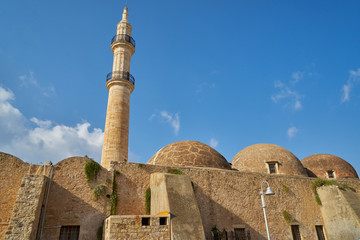 Die Stadt Rethymno auf der Insel Kreta