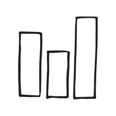 Hand Drawndiagram doodle icon