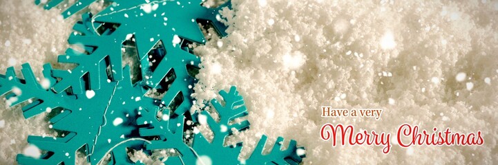 Composite image of christmas card