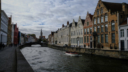 Fototapeta premium Canal in Bruges
