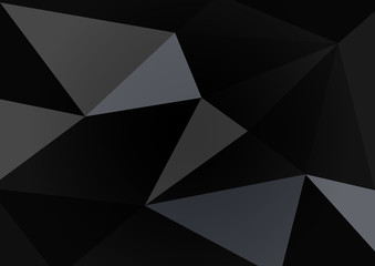 Fototapeta premium Polygonal shapes abstract background. Vector crystal design for backdrop.