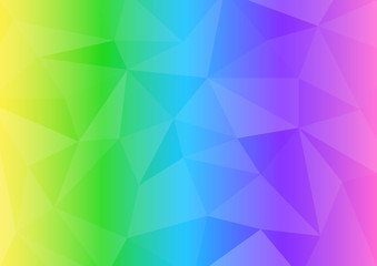 Obraz premium Polygonal shapes abstract background. Vector crystal design for backdrop.