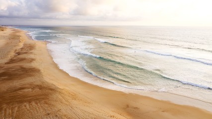 Hossegor/ Seignosse Beach Aerial View