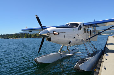 Fototapeta na wymiar Wasserflugzeug Vancouver Kanada