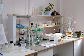 chemical laboratory concept