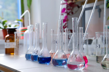 chemical laboratory concept