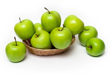 green apples