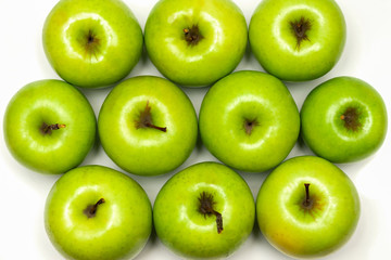 green apples